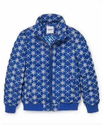 Geaca usoara cu model floral Prundila