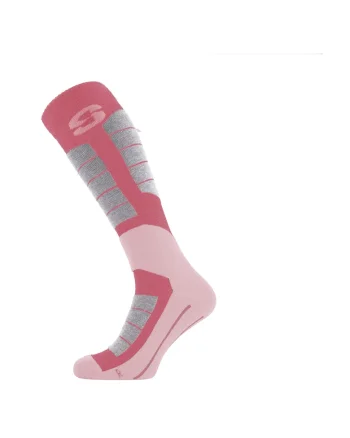 Sosete schi si snowboard  Ladies Ski Socks Merino, Roz