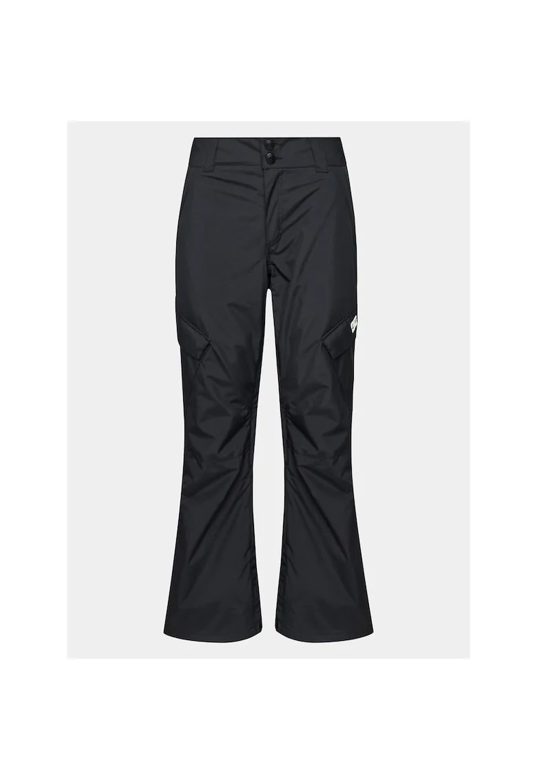 Pantaloni ski dama,  303109141, Poliester, Negru