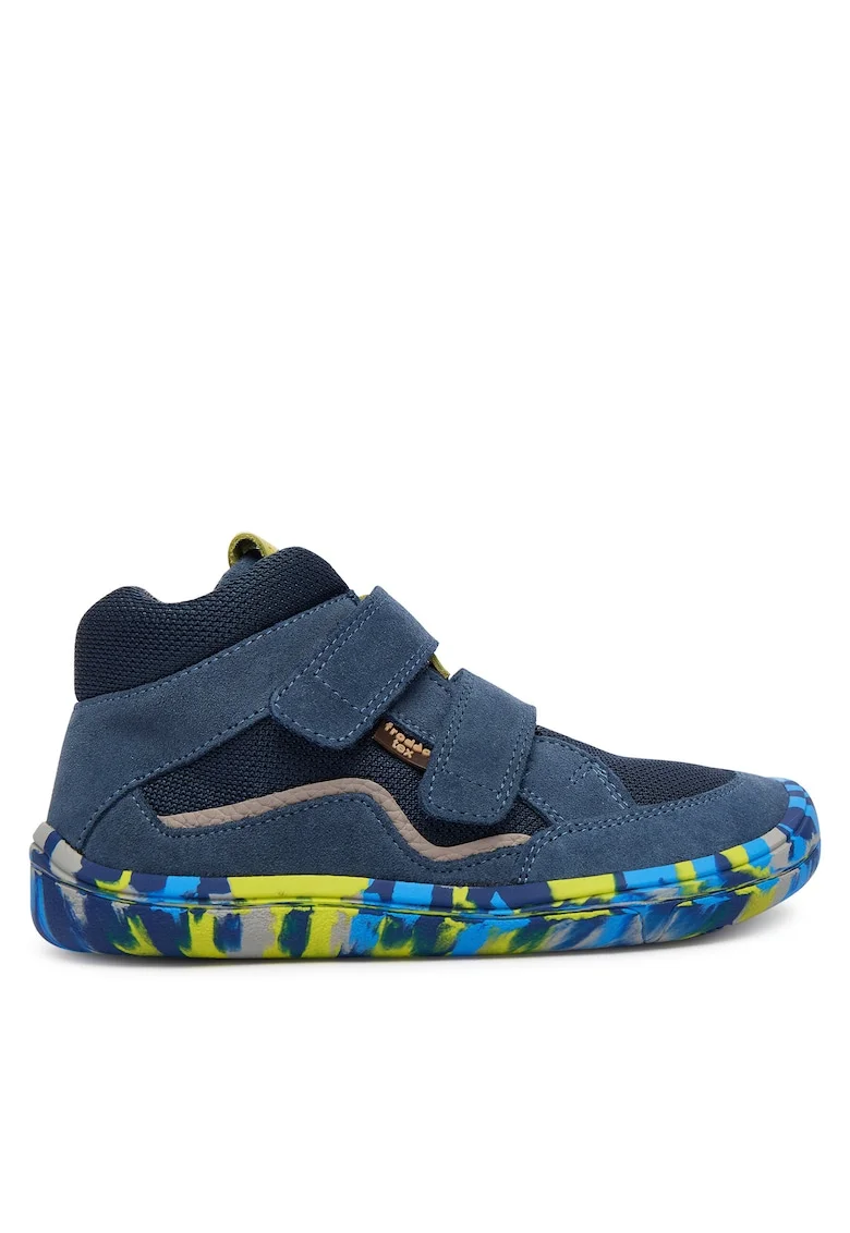 Ghete sport baieti,  piele naturala, multicolor