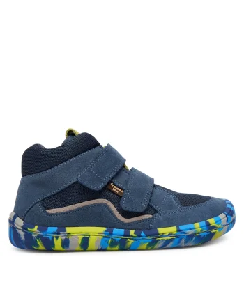 Ghete sport baieti,  piele naturala, multicolor