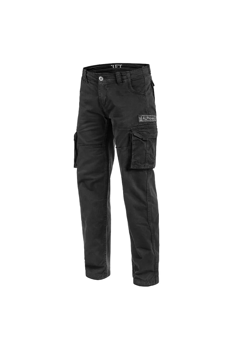 Pantaloni sport,  Bumbac, Negru, 36EU
