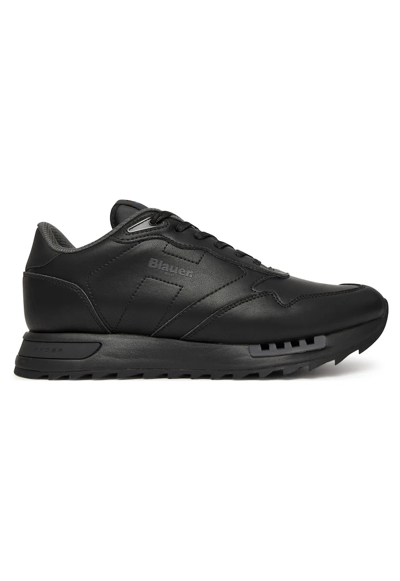 barbati  F5RYDER01/LEA, piele naturala, negru, Negru