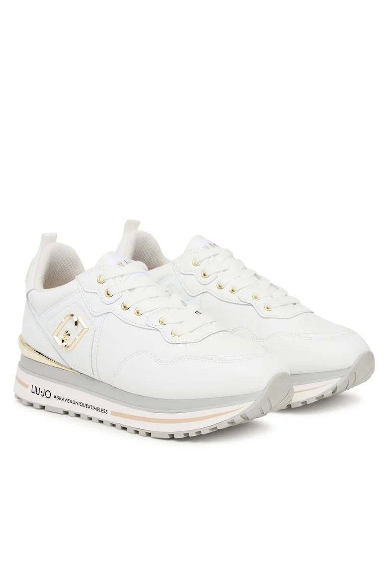 Adidasi  BF50, piele naturala, alb