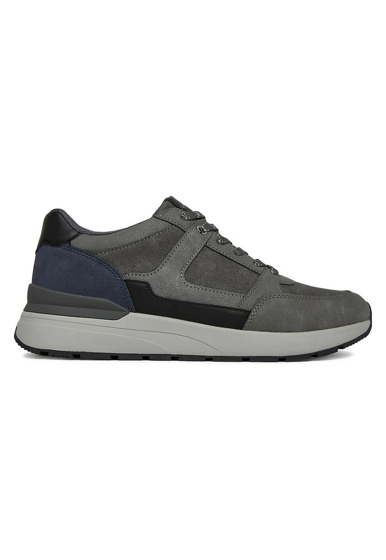 Pantofi sport barbati,  sneakers gri, tesatura