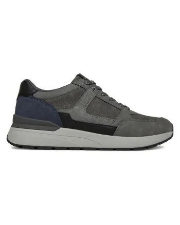 Pantofi sport barbati,  sneakers gri, tesatura