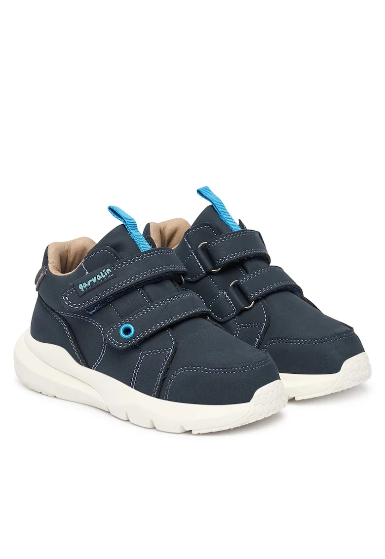 Pantofi sport copii,  A089, piele ecologica, albastru marin