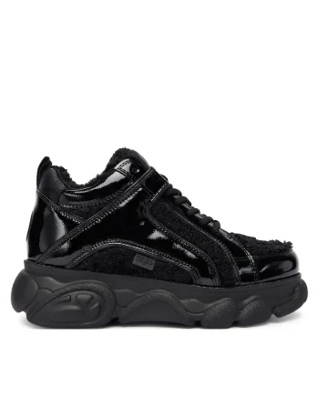 Pantofi sport de dama  piele ecologica, negru