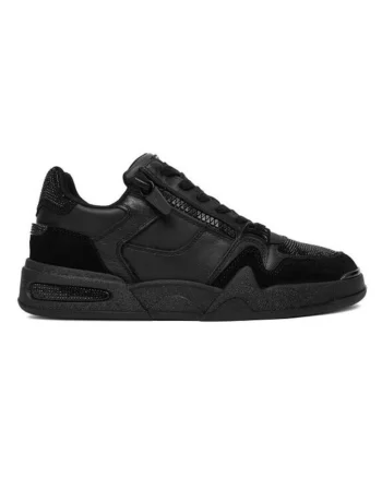 Încălțăminte sport  piele naturala, negru, Negru