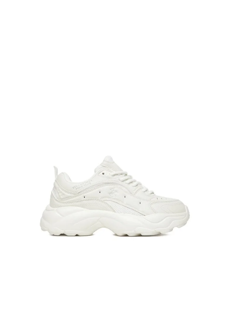 Pantofi sport dama,  textil, alb