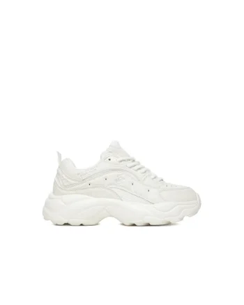 Pantofi sport dama,  textil, alb