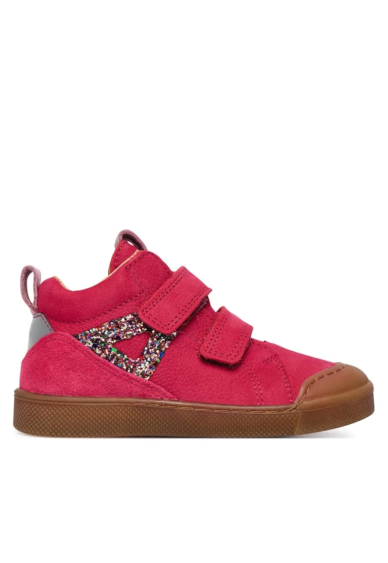 Ghete sport fete  piele naturala, multicolor