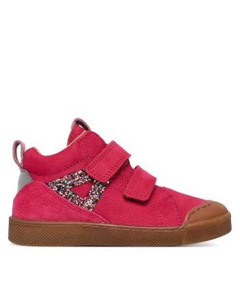 Ghete sport fete  piele naturala, multicolor
