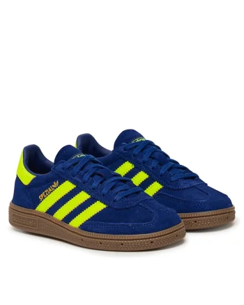 Pantofi sport copii,  Vicblu/Syello/Gum5, piele naturala, pentru handball