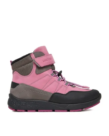 Ghete sport fete,  piele naturala, multicolor