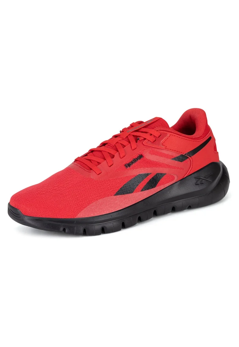 Pantofi sport barbati,  SPLIT FLEX, rosu, textil