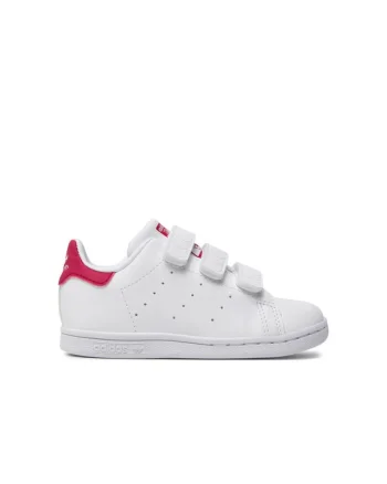 Pantofi sport copii,  Stan Smith Cf 1 FX75, alb, piele ecologica