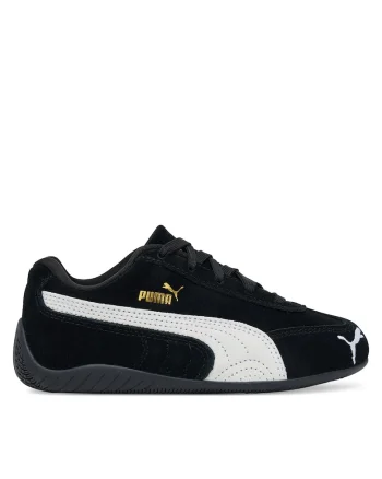 Pantofi sport copii,  Speedcat Og Ps, negru/alb, piele naturala