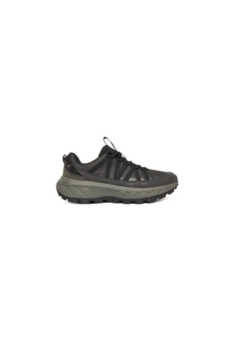 Pantofi de drumetie dama,  negru, textil