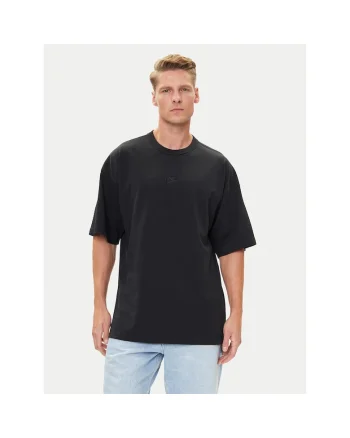 Tricou sport barbati  negru, din bumbac,