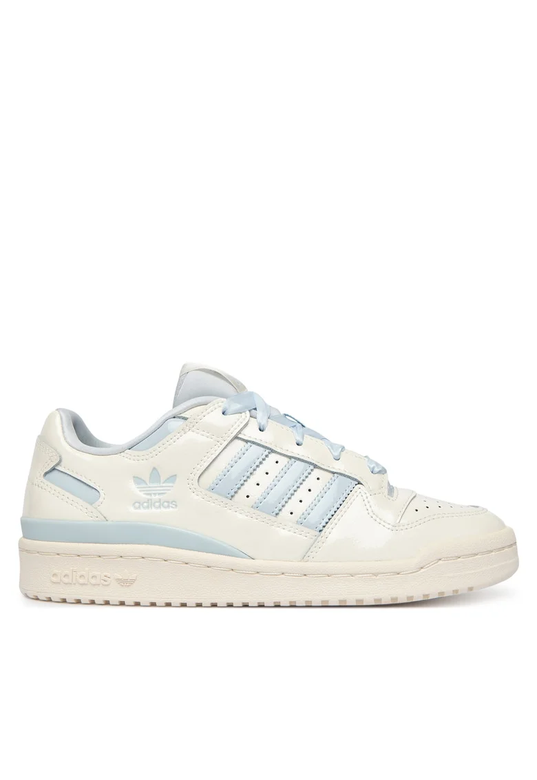 Pantofi sport dama,  Forum Low Cl, bej/albastru, piele naturala