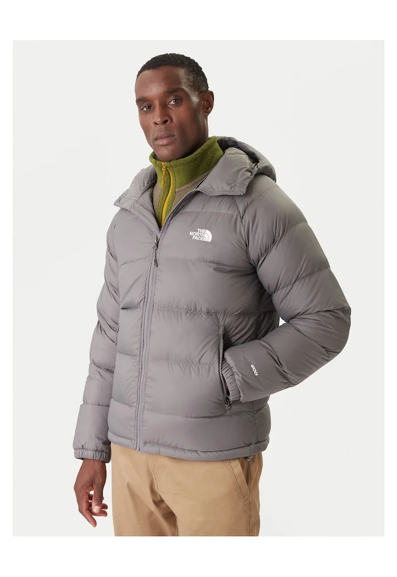 Geaca de puf barbati  gri, material usor