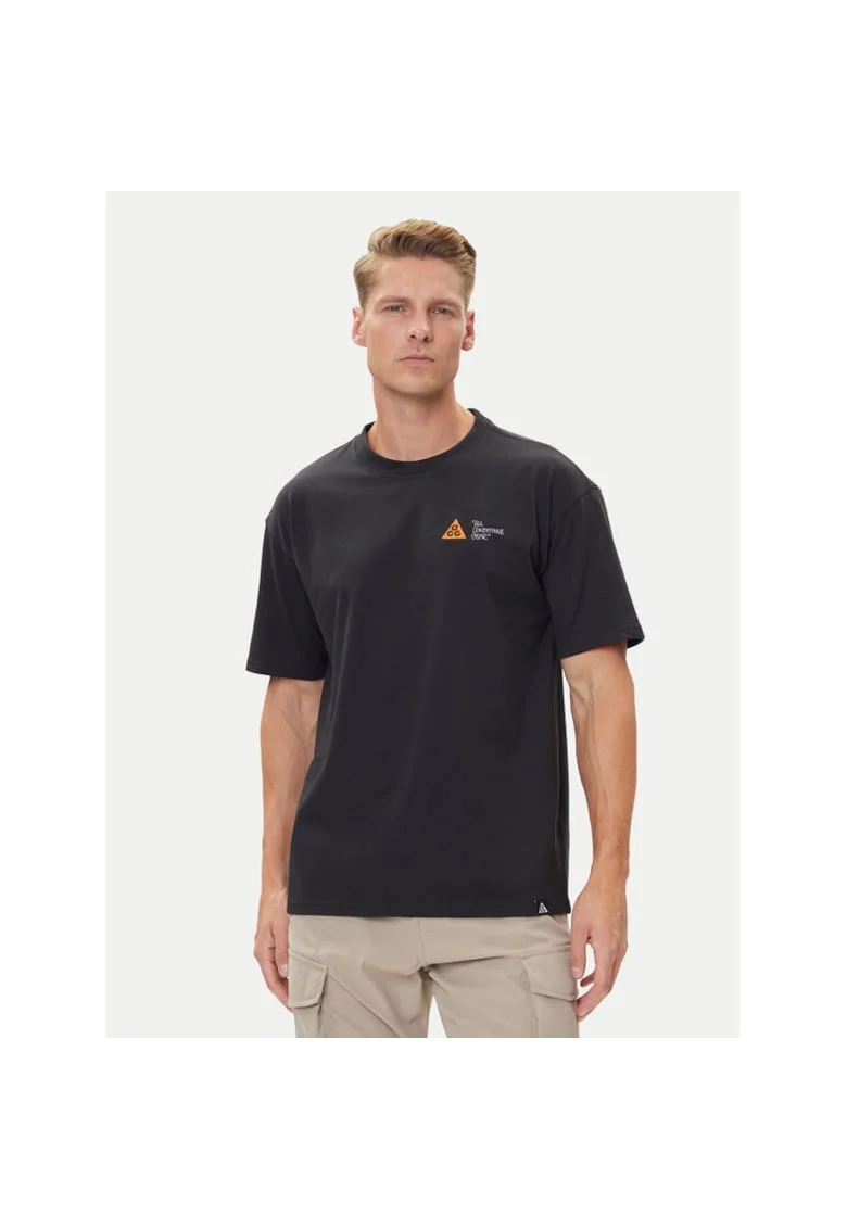 Tricou sport barbati  negru, bumbac
