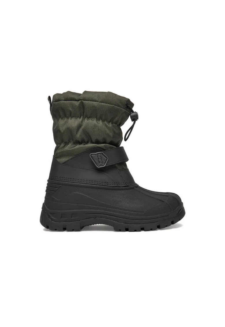 Cizme sport baieti,  negru/verde