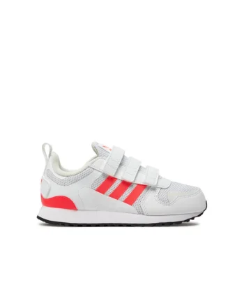 i unisex Adidas Zx 700 Hd, piele ecologica, alb/rosu,
