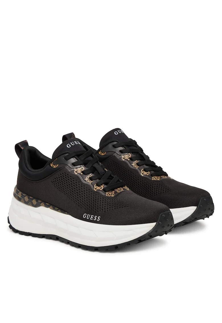 Pantofi sport dama,  FLTRT2 FAB12, negru, tesatura