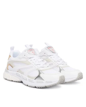Pantofi sport dama  FLFBVL ELE12, alb, tesatura