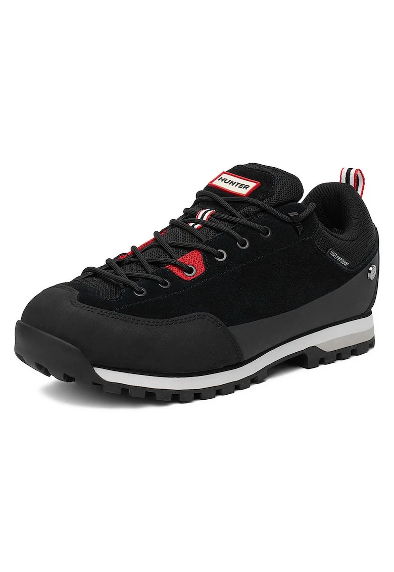 Pantofi sport barbati,  bocanci negru, piele naturala, freestyle