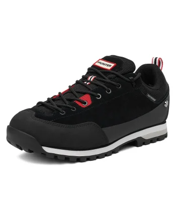 Pantofi sport barbati,  bocanci negru, piele naturala, freestyle