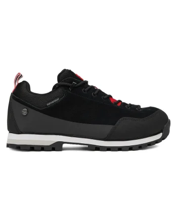 Pantofi barbati  CEO-H8-197, trekking, piele naturala, negru