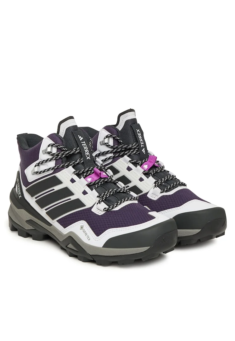 Ghete trekking dama,  Terrex Skychaser Mid, multicolor, textil