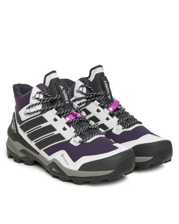 Ghete trekking dama,  Terrex Skychaser Mid, multicolor, textil