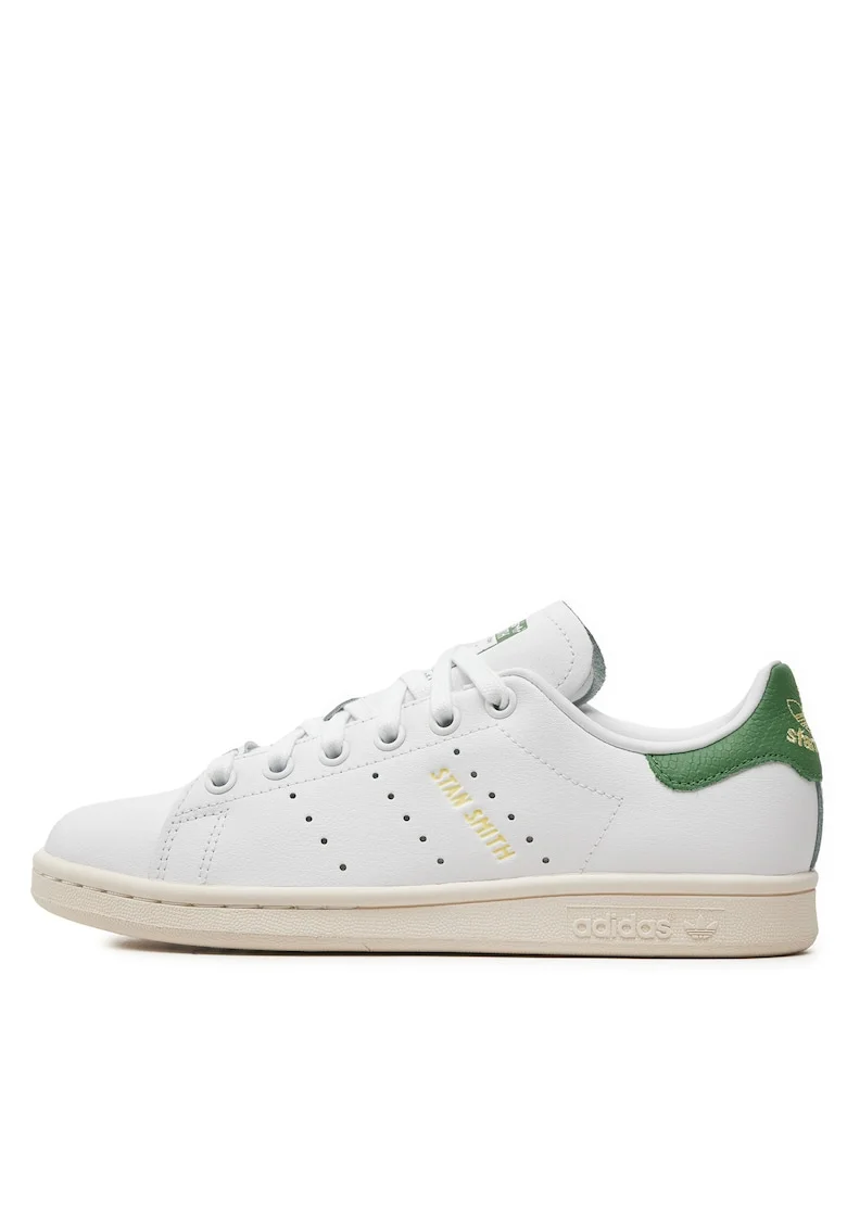 Pantofi sport dama,  Stan Smith, piele naturala, alb,