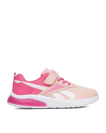 Pantofi sport copii,  adidasi fete, roz, material textil