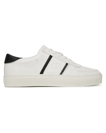 Pantofi barbati,  ENZO-01, piele naturala, alb