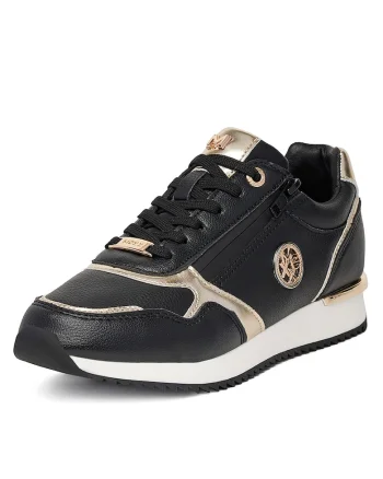Pantofi sport pentru dama  MI001013151W, piele ecologica, negru