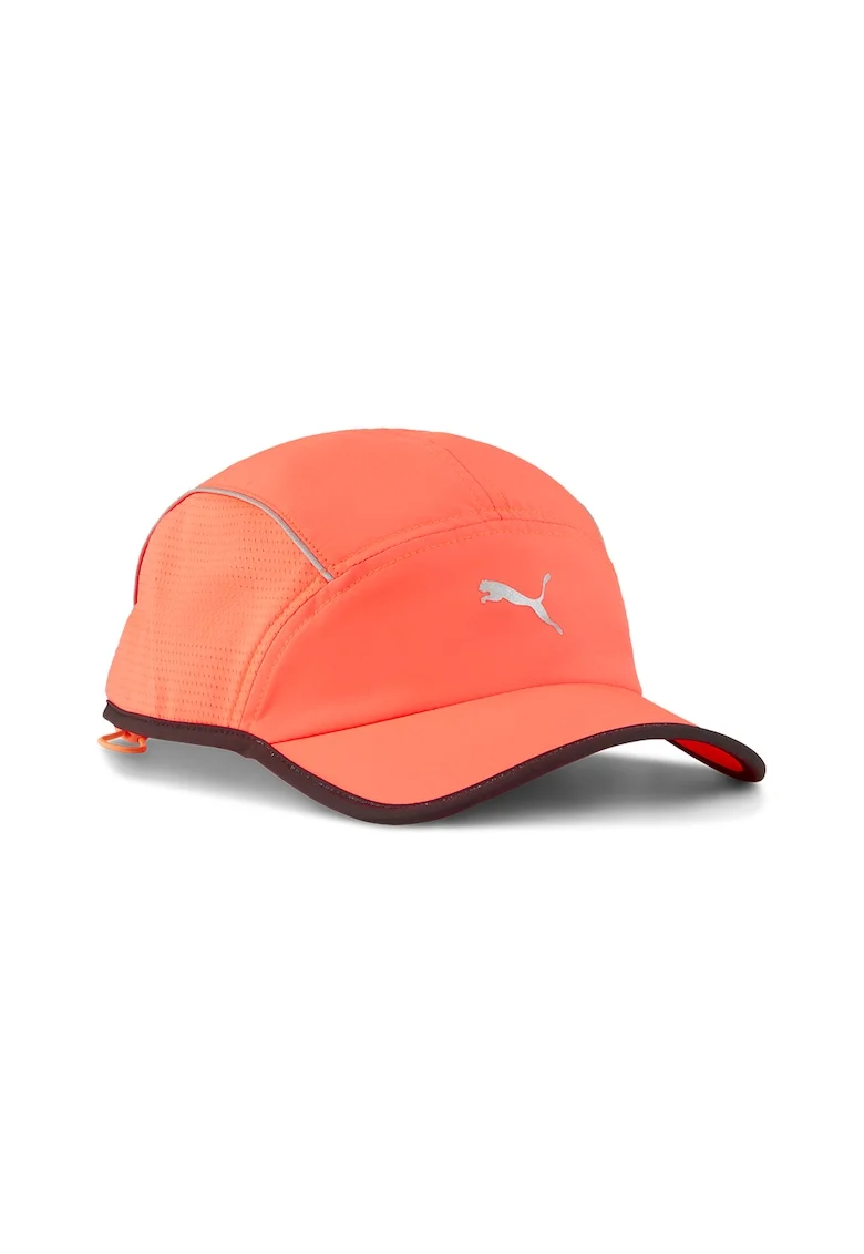 Sapca unisex cu snururi de ajustare pentru alergare, Roz somon