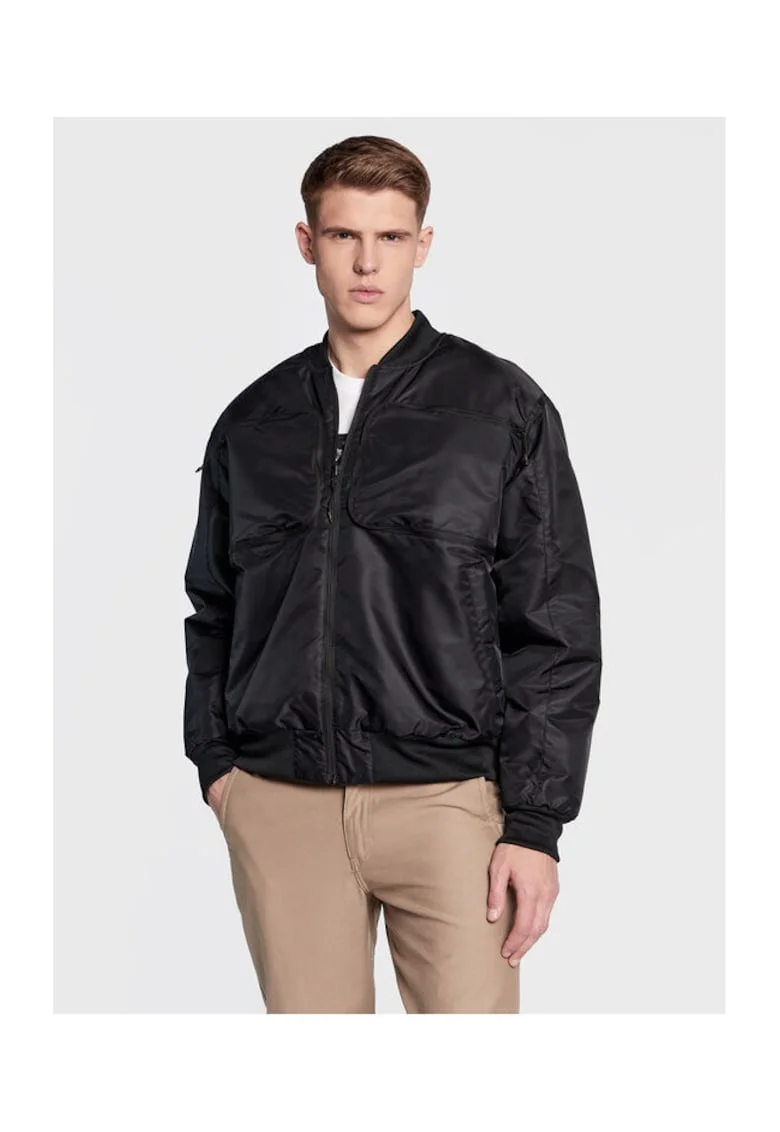 Geaca bomber barbati  negru