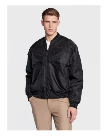 Geaca bomber barbati  negru