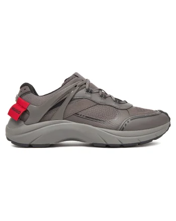 Pantofi sport barbati  alergare, gri, textil,