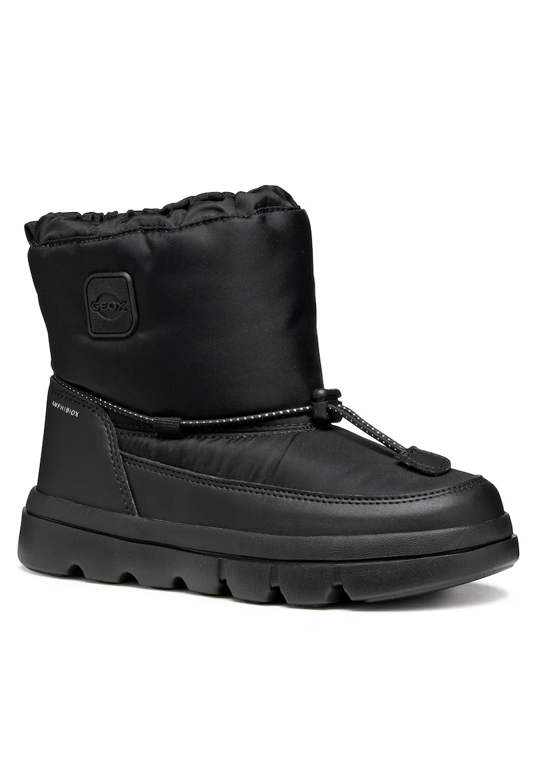 Cizme sport fete Willaboom,  textil, negru