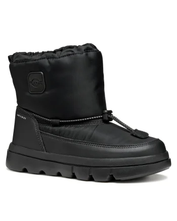 Cizme sport fete Willaboom,  textil, negru