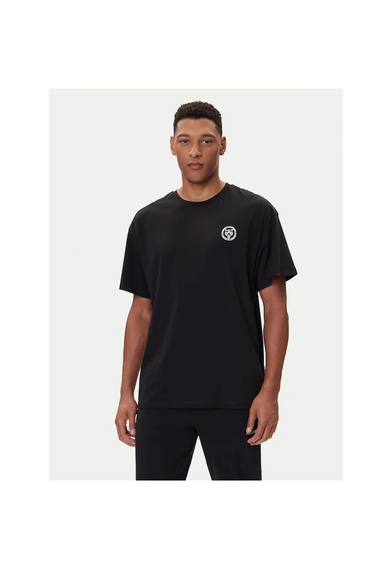 Tricou sport barbat,  negru, bumbac