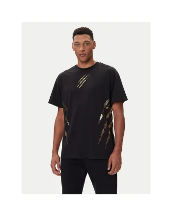 Tricou sport barbati  negru, bumbac, lifestyle