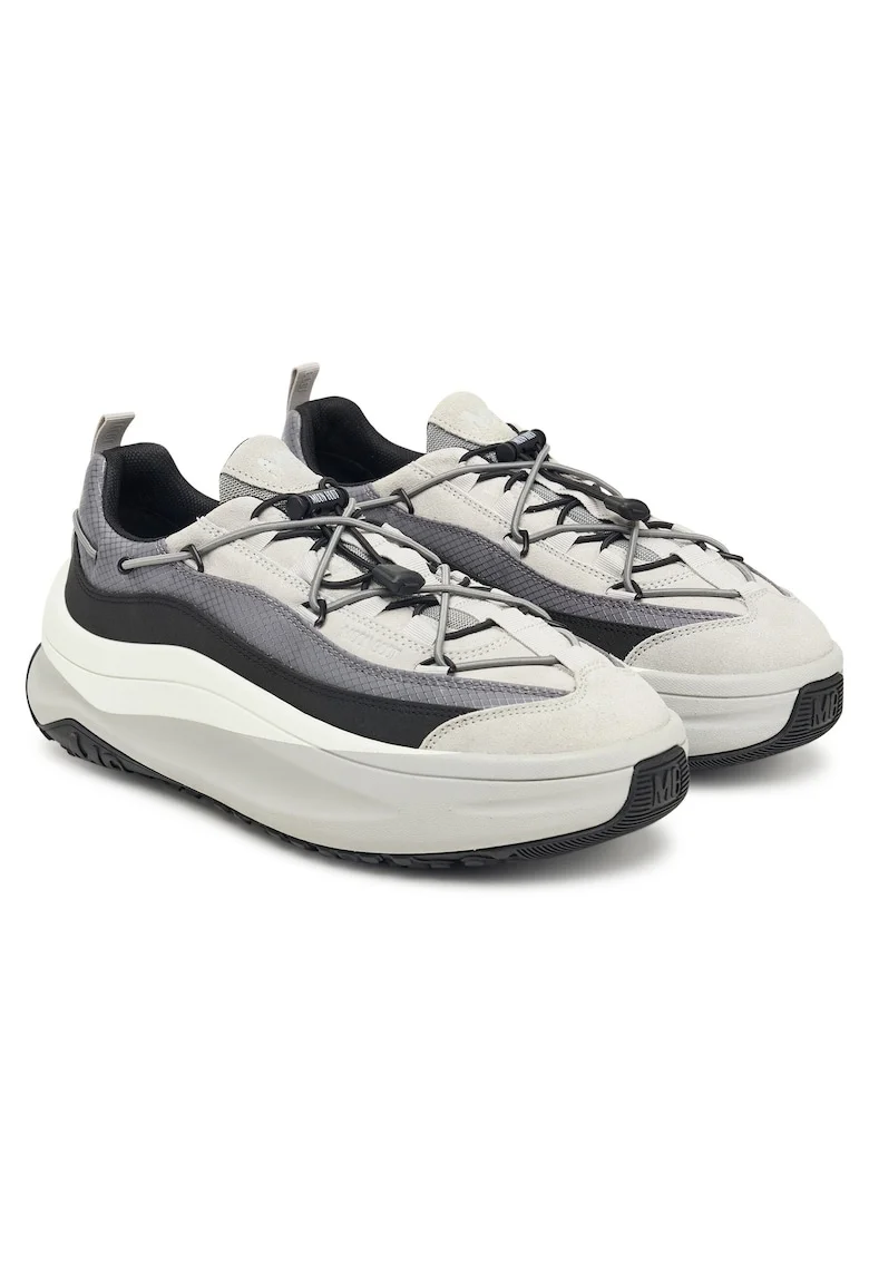 Pantofi sport barbati  Gri, piele naturala, model H006