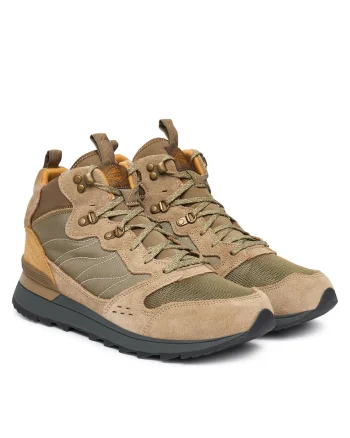 Ghete barbati  Drab Alpine 83, piele naturala, Maro
